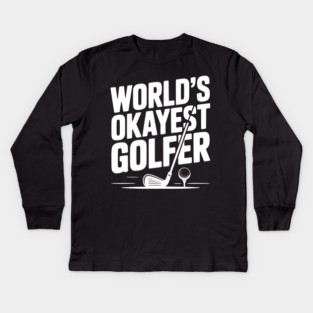 World's Greatest Golfer Kids Long Sleeve T-Shirt