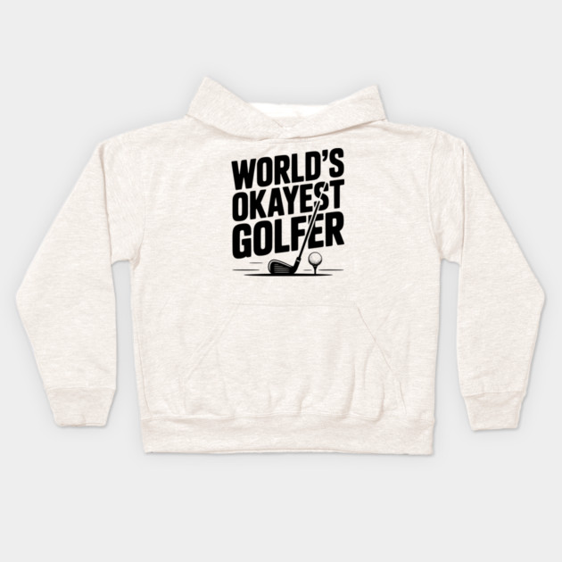World's Greatest Golfer Kids Hoodie by Frank Ring