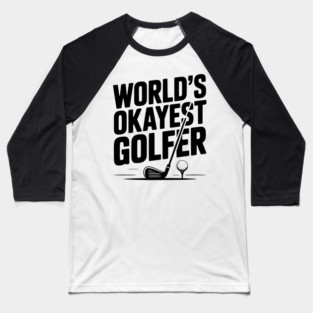 World's Greatest Golfer Baseball T-Shirt
