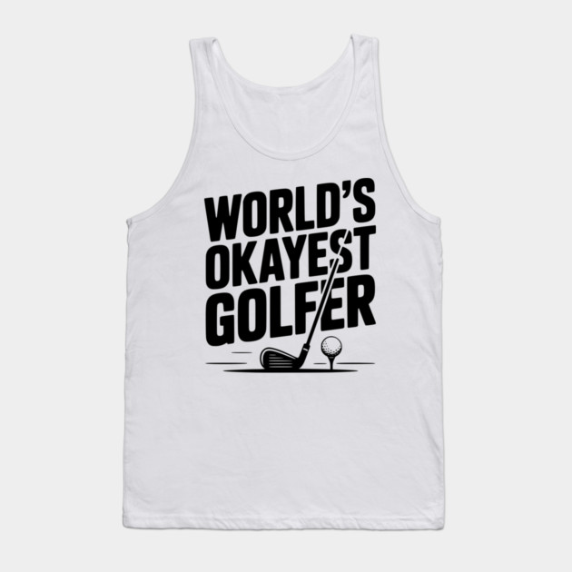 World's Greatest Golfer Tank Top by Frank Ring