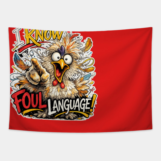 Foul Language Tapestry by CrazyGirl