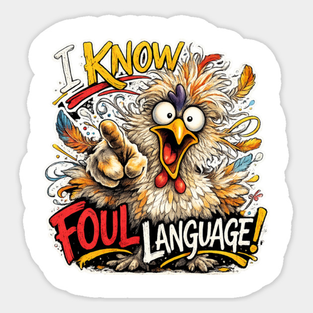 Foul Language Magnet by CrazyGirl