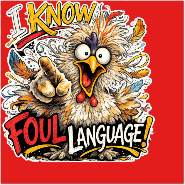 Foul Language Wall Art by CrazyGirl