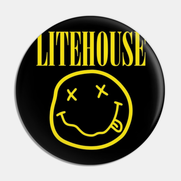Litehouse Band Pin by Litehouse Tees