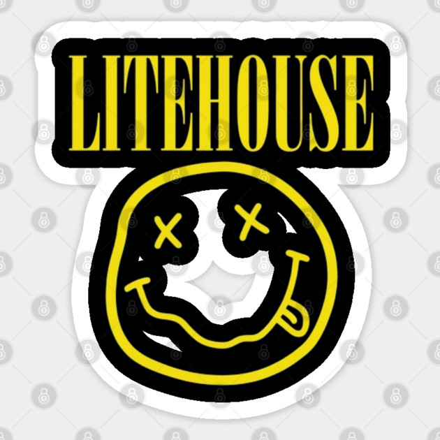 Litehouse Band Sticker by Litehouse Tees