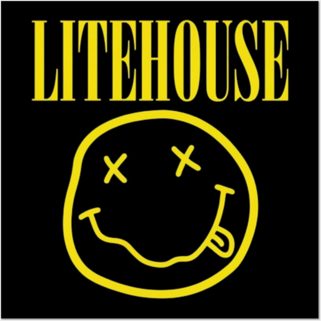 Litehouse Band Wall Art by Litehouse Tees