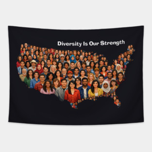 Diversity Is Our Strength Tapestry