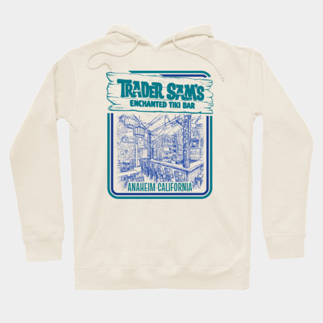 Trader Sam's Enchanted Tiki Bar California Anaheim Hoodie by Joaddo