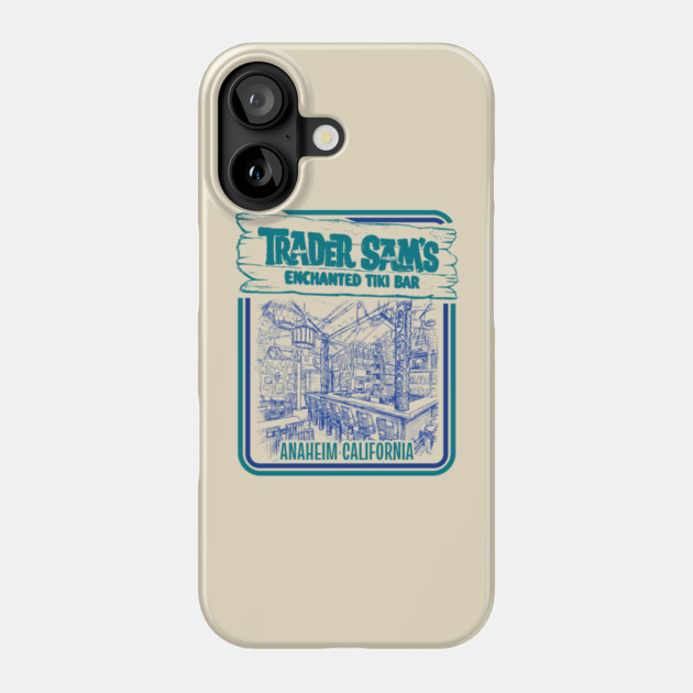 Trader Sam's Enchanted Tiki Bar California Anaheim Phone Case by Joaddo