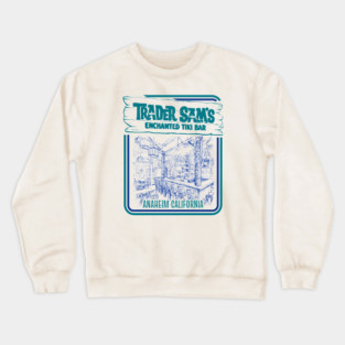 Trader Sam's Enchanted Tiki Bar California Anaheim Crewneck Sweatshirt