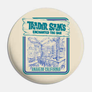 Trader Sam's Enchanted Tiki Bar California Anaheim Pin