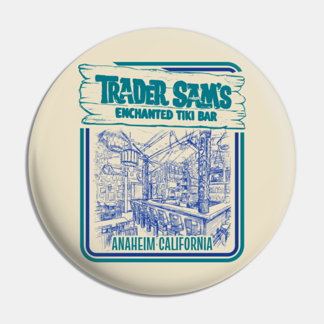 Trader Sam's Enchanted Tiki Bar California Anaheim Pin by Joaddo