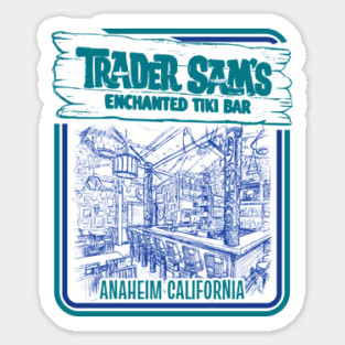 Trader Sam's Enchanted Tiki Bar California Anaheim Magnet