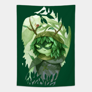 Huntress Wizard (Adventure Time fan art) Tapestry
