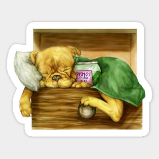 Jake the dog and Prismo's pickles (Adventure Time fan art) Sticker