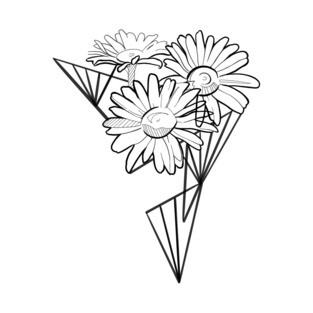 black daisies kinseyroehmtattoos T-Shirt