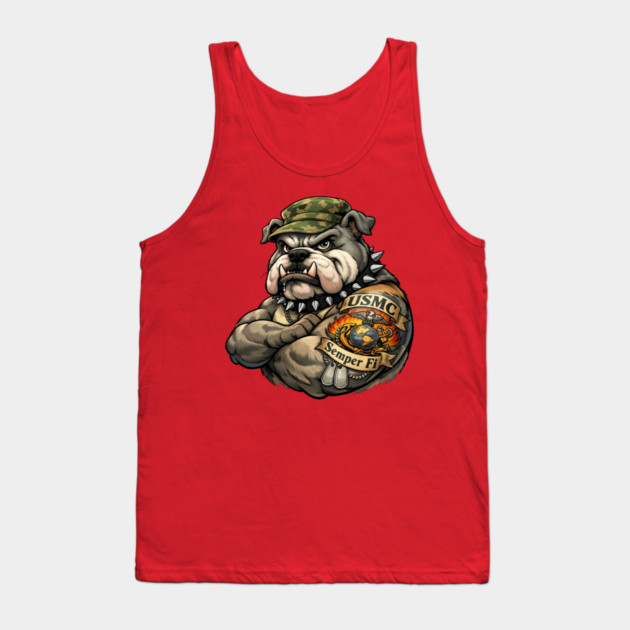 Semper Fidelis — Always Faithful Tank Top by CrazyGirl