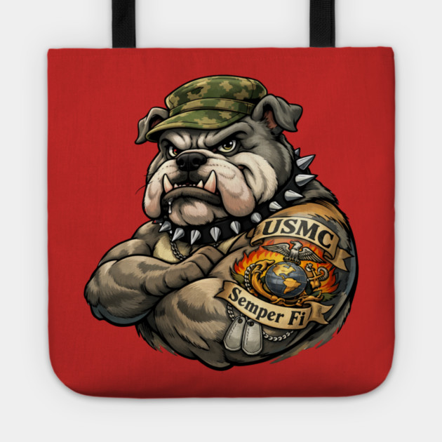 Semper Fidelis — Always Faithful Tote by CrazyGirl