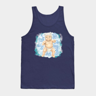 Finn the buff baby (Adventure Time fan art) Tank Top