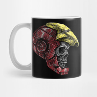 Iron Man Skull Mug