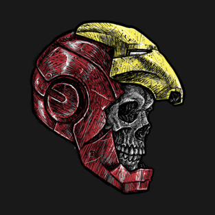 Iron Man Skull T-Shirt