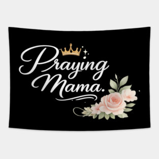Praying Mama Christian Gift Tapestry