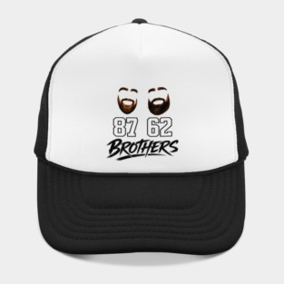 Brothers Beard Jersey – 87 & 62 Brother Tribute Shirt Hat