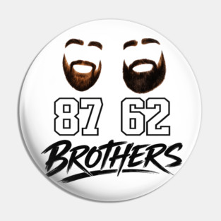 Brothers Beard Jersey – 87 & 62 Brother Tribute Shirt Pin