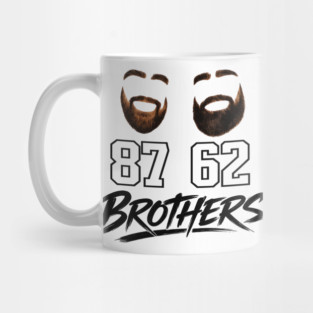 Brothers Beard Jersey – 87 & 62 Brother Tribute Shirt Mug
