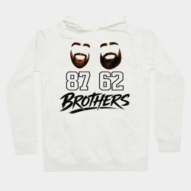 Brothers Beard Jersey – 87 & 62 Brother Tribute Shirt Hoodie by CrazyGirl