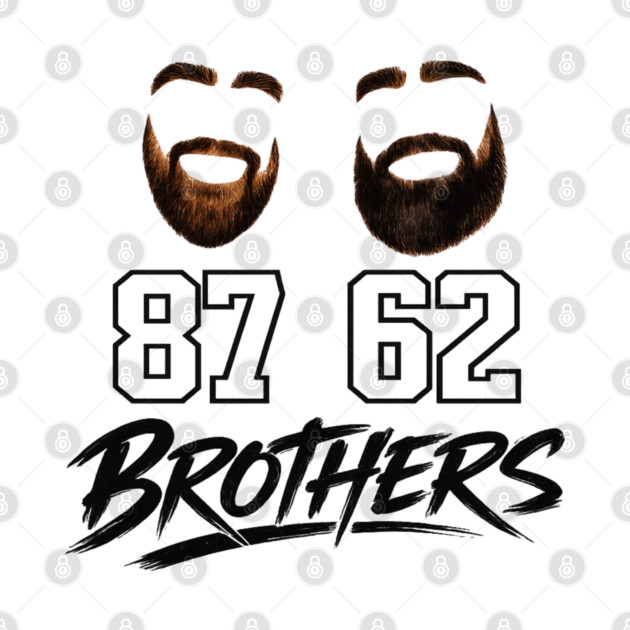 Brothers Beard Jersey – 87 & 62 Brother Tribute Shirt by CrazyGirl