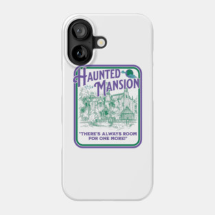 Haunted Mansion Sketch Vintage Design Phone Case