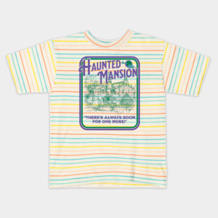 Haunted Mansion Sketch Vintage Design Kids T-Shirt
