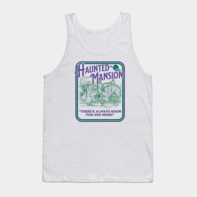Haunted Mansion Sketch Vintage Design Tank Top by Joaddo