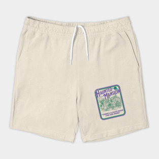 Haunted Mansion Sketch Vintage Design Shorts