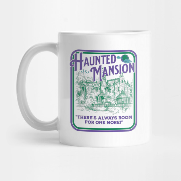 Haunted Mansion Sketch Vintage Design by Joaddo