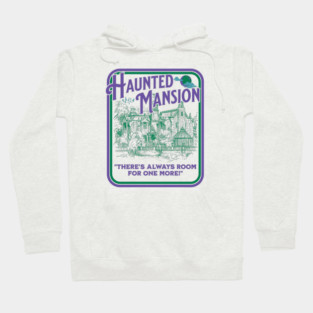 Haunted Mansion Sketch Vintage Design Hoodie