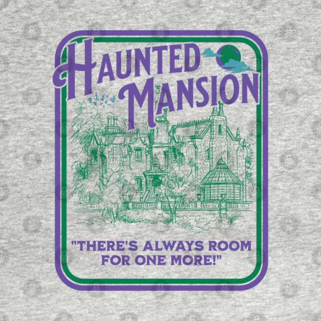 Haunted Mansion Sketch Vintage Design by Joaddo