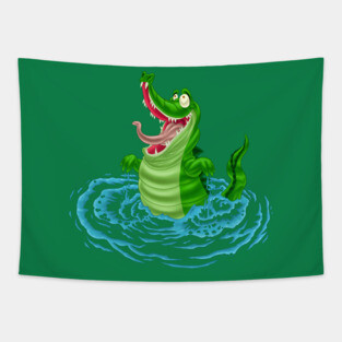 Crocodile Tapestry