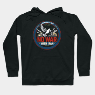 No War With Iran Hoodie