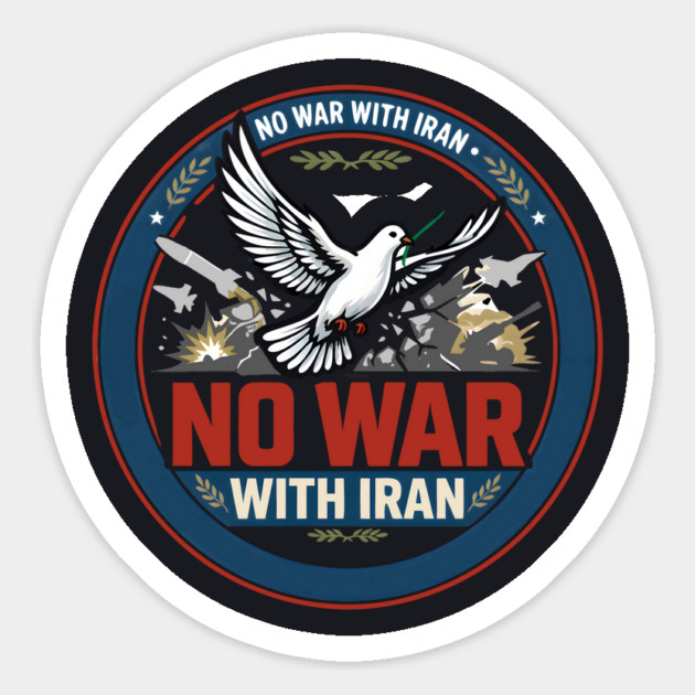 No War With Iran Magnet by Charles's Store 8