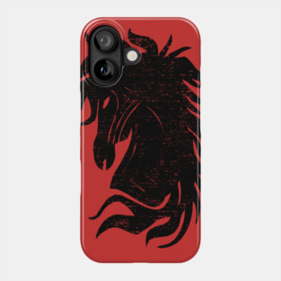 The Black Horse Phone Case