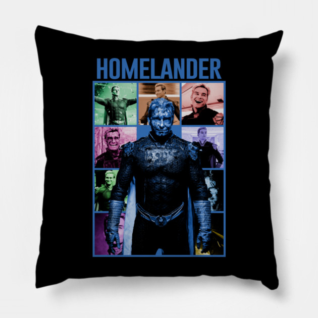 Iconic Collage Collection // Homelander Pillow by Tv Moments