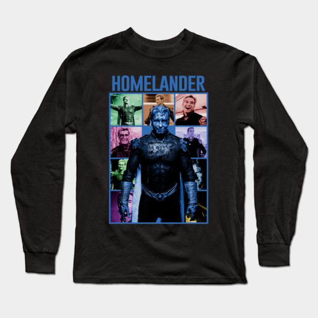 Iconic Collage Collection // Homelander Long Sleeve T-Shirt by Tv Moments