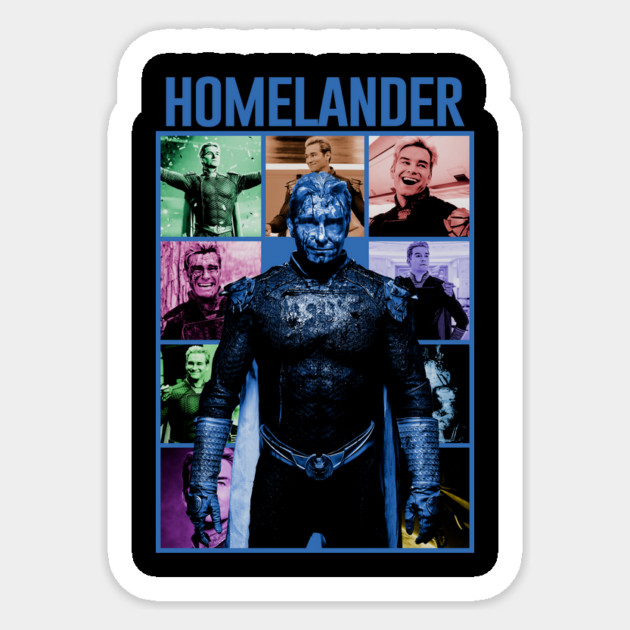 Iconic Collage Collection // Homelander Sticker by Tv Moments