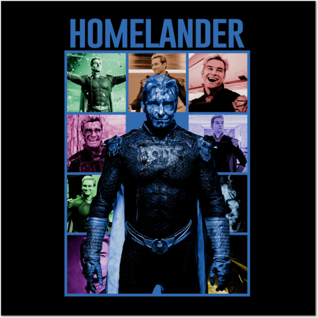 Iconic Collage Collection // Homelander Wall Art by Tv Moments