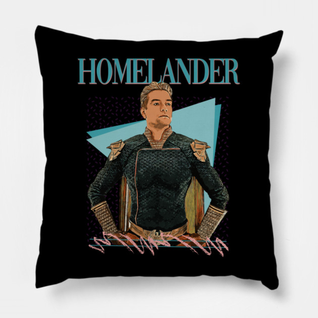 Vapor Pop 90s // Homelander Pillow by Tv Moments