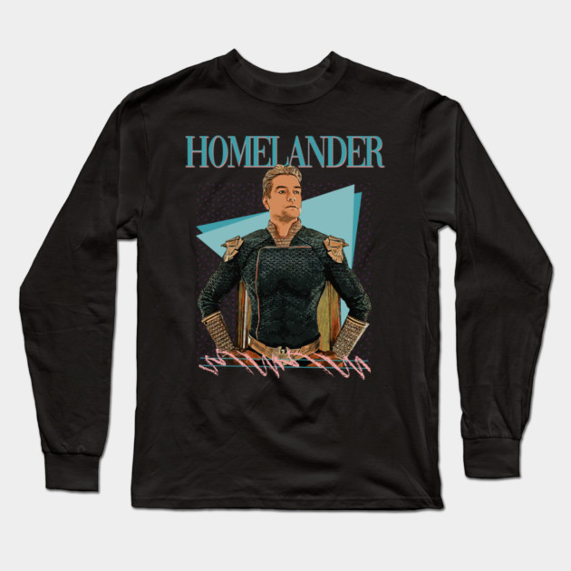Vapor Pop 90s // Homelander Long Sleeve T-Shirt by Tv Moments