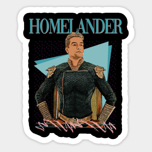 Vapor Pop 90s // Homelander Sticker by Tv Moments