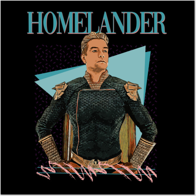 Vapor Pop 90s // Homelander Wall Art by Tv Moments